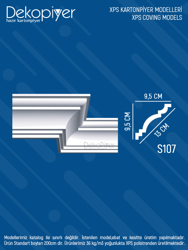 Stropiyer / Kartonpiyer S107
